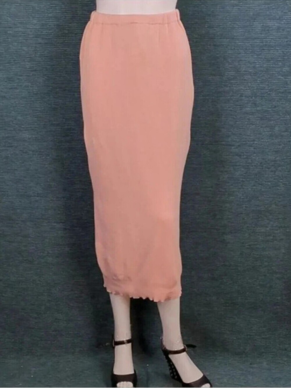 Joan Vass Vintage Cotton Knit Skirt